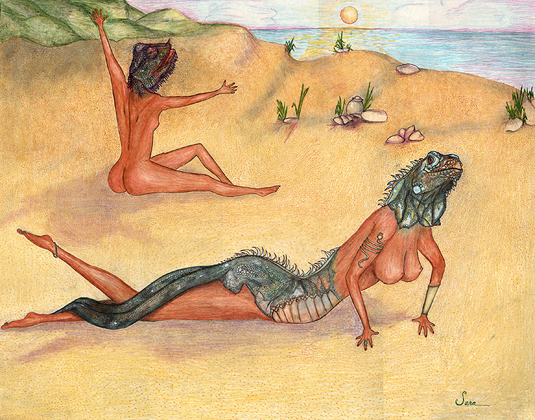 "Careful or Your Face Will Get Stuck That Way," by Sara