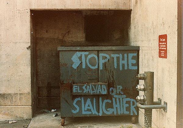 Dumpster in Santa Cruz