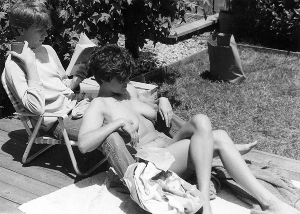 Studying for Finals, Santa Cruz, California